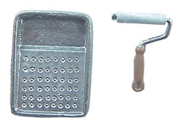 Dollhouse Miniature Paint Roller & Pan